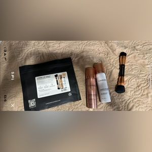 Luminess airbrush primer, makeup spray, and applicator (shade-fair)